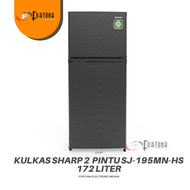 KULKAS SHARP 2 PINTU SJ195MNHS 172LITER MEDAN