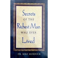 [BnB] USED Secrets of the Richest Man Who Ever Lived by Mike Murdock (Used: Moderate water damage, G