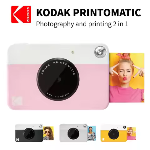 KODAK Printomatic Brand New Digital Instant Printing Camera ZINK Inkless Printing Color Photo Paper 