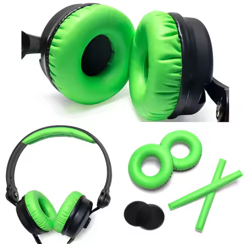 Leatherette Replacement Ear Pads For Sennheiser HD25, HD25-II, HD25SP, HD25SP-II Headphones Earpads 