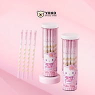 YOKO HB Cute Cartoon Sanrio Pencil Cinnamoroll Pencil 30 PCS School Children's Pencil Cute Motif Lea