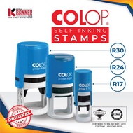 Colop Customized Round series Self-Inking Stamp Chop / Company Chop (R17, R24, R30)