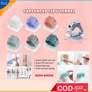 GANTUNGAN (clai) Broom Hanger, Mop Holder, Broom Hanger Clamp HOOK
