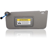 NHILES Left Driver Side Sun Visor Compatible with Honda Accord 2008 2009 2010 2011 2012 2013 2014 20