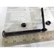 CB 5 Bolts 16 x 4/s Umbrella Bolts Truck Bed/s Fence Bolts 8mm x 10cm