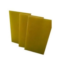 Yellow Resin 0.5mm 214mm x 500mm Epoxy Fiberglass Sheet Fiberglass Resin