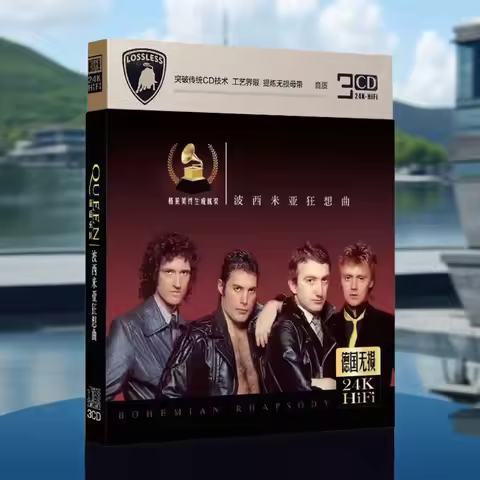 QUEEN "Bohemian Rhapsody" 3CD - Timeless Classic Rock Hits | for Rock Lovers & Car Music Enthusiasts