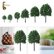 [kokiya] 10x Miniature Trees Model Train Scenery Architecture Trees for Landscape