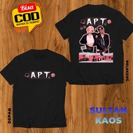 APT ROSE X BRUNO MARS T-SHIRT - VIRAL TREND APT SONG T-SHIRT - SHORT-SLEEVED ADULT DISTRO TSHIRT