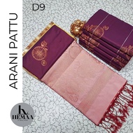 Saree Arani pattu soft semi silk copper design new arrival ready stock hemaa indian collection