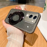 Cho Vivo y04 y29s 4G 5g 2025 trường hợp lấp lánh Ốp Giá đỡ nhẫn cho vivoy04 vivoy29s mềm long lanh Ố