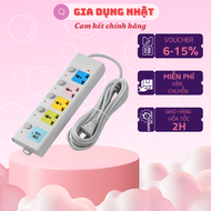 Ổ Cắm Điện Đa Năng B40 Kèm Cổng USB Công Suất 2500W Chốt An Toàn Tự Động Đóng Mở