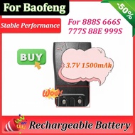 3.7V 1500mAh Battery for Baofeng 888S BF-777S BF-88E BF-666S for Baofeng 777s Walkie Talkie Battery 