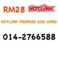 Hotlink Prepaid Sim Card 014-2766588