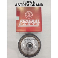 CLUTCH BOWL HOUSING PLUS LARGE GEAR ASTREA GRAND SUPRA FIT NEW FEDERAL 22110 GN5 2200