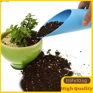 【ANDES】Plastic Fleshy Bucket Shovel Garden Potted Plant Succulent Vegetation Soil Spade Reusable Tools Cylinder Scoop For Flower Planting, Bonsai, Potting, Cultivation, Weeding, Random Color