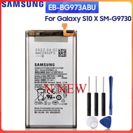 แบตเตอรี่ แท้ Samsung Galaxy S10 S10 X SM-G9730 G973F G973U G973W G9730 galaxy s10 battery แบต EB-BG