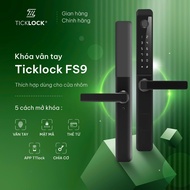TICKLOCK F9S fingerprint lock for aluminum doors - Unlock fingerprint, Password, Magnetic card, TTLo