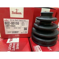 ยางหุ้มเพลาขับ หัวนอก/หัวใน จาราบีเพลา ยี่ห้อ Seiken japan สำหรับรถ Toyota Yaris2006-2013 vios2002-2