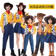 Halloween Toy Story cosplay Children Woody Woody Shepherdess Set Stage Performance Costume