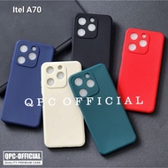 Itel A70 Softcase Macaron Square / Case Square Edge Case Itel A70