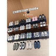 Dior B30 Series Chrono - Casual Sports Shoes with Embroidery & Reflection | Unisex Design