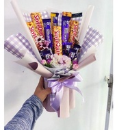 Cadbury LILAC Chocolate MIX Bouquet