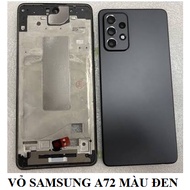 SAMSUNG A72 BLACK CASE WITH SOUND BUTTON, SIM TRAY, CAMERA GLASS