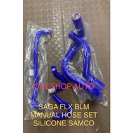 READY STOCK PROTON SAGA FLX BLM MANAUL HOSE SET SILICONE SAMCO COMPLETE