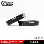 G-REN CHAIN ADJUSTER SWING ARM END CAP FOR SNIPER150