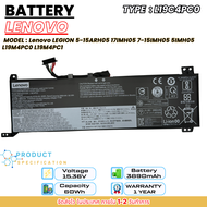 (ส่งฟรี ประกัน 1ปี) Lenovo แบตเตอรี่ โน๊ตบุ๊ค LEGION 5-15ARH05 17IMH05 7-15IMH05 5IMH05 L19C4PC0 L19