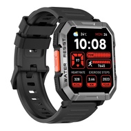 Blackview W60 Rugged Smartwatch 2.01 Inches IP68 Waterproof 900mAh Incoming Call Alert LED Flashligh