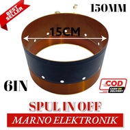 PART SPUL SPULL IN OFF 6 INCH 6IN 150MM 150 MM 15CM 15 CM SPOL SPOLL IN OFF