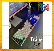 Bộ bàn phím và chuột G21B chuyên Game Led 7 màu mẫu mới 2023