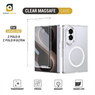 ALFACASE Case Samsung Galaxy Z Fold 8 Ultra - Clear Case Magsafe - Casing Samsung Galaxy Z Fold 8 Se