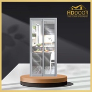 Aluminum Slide and Swing Glass Door - Kitchen/Toilet Door