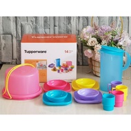 Tupperware Mini Masak Miniature kids Gift Set with Gift Box mini cake carrier pitcher mugs plates bo