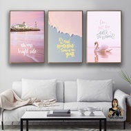 ~~Mrs Framer Canvas Wall Art Print - Modern Nordic Style - Print Home Artwork Decoration - frame inc