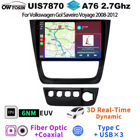 FYT7870 Android Car GPS Radio Multimedia Video Player For Volkswagen Gol Saveiro Voyage 2008-2012 He