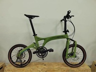 *Free Deliver* Mint Parrot 18" Trifold Bicycle | Birdy Alike Tri Fold | Value &amp; Affordable