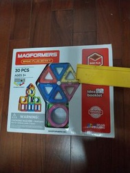 MAGFORMERS BASIC PLUS 30PCS 磁力積木