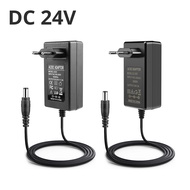 2A 3A แหล่งจ่ายไฟสลับหม้อแปลงไฟฟ้า AC110V 220V เป็น DC 24V ปลั๊ก EU/US สำหรับแถบไฟ LED