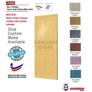 PVC Toilet Door Bathroom Door Pintu Plastic / Pintu Plastic Tandas / Pintu PVC / Pintu Bilik Air