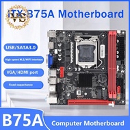 B75A Computer Motherboard Support LGA1155 Pin CPU Support 2XDDR3 Memory Desktop Gaming Office Mini Motherboard Kit