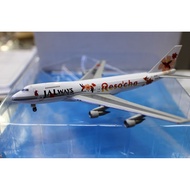 Foreign Trade 1/400 Airplane Model Boeing 747-246B JAL WAYS Airliner Alloy Simulation Ornaments