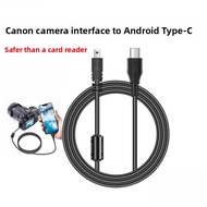 Canon Single Reflex Camera Data Cable Mobile Phone Transfer Line EOS 70D 80D 600D 5D2 Connection Cab
