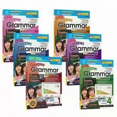 Workbook Singapore Grammar Improve level Conquer grammar