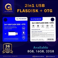 Flashdisk Otg Original G-Power 8 GB/ 16 GB/ 32 GB - 8 gb