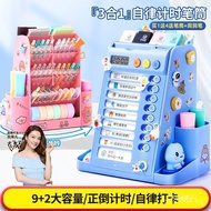 Large Capacity Desktop Children's Multifunctional Pen Holder Storage Box Rotating Stationery Pen Hol