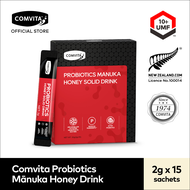 Comvita Probiotics Manuka Honey (2g x 15s) &amp; UMF 15+ Manuka Honey 250g Bundle